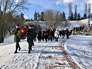 Члены «Полония Дона» приняли участие в церемонии возложения цветов к Мемориальному комплексу Змиёвская балка